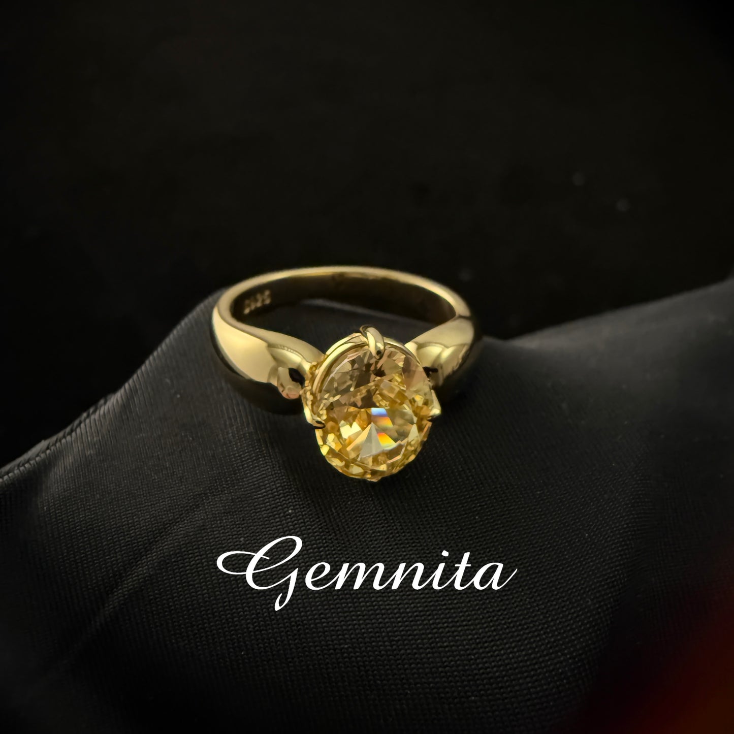 Golden Radiance Ring