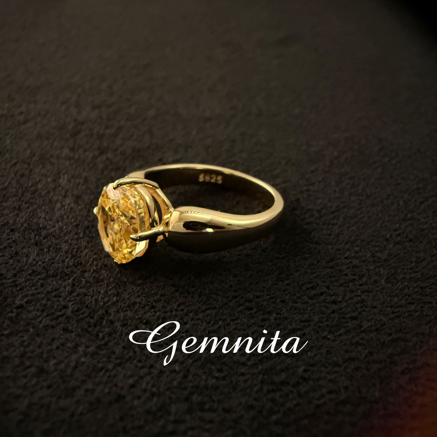 Golden Radiance Ring